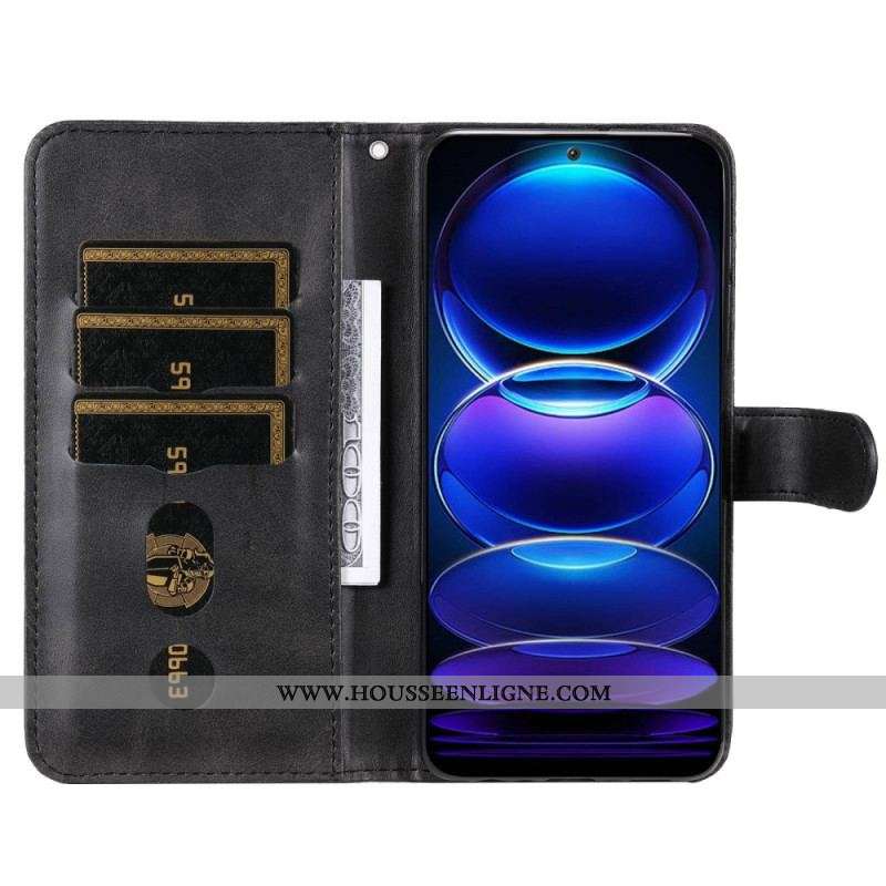 Housse Xiaomi Redmi Note 12/Poco X5 5GPorte-Monnaie
