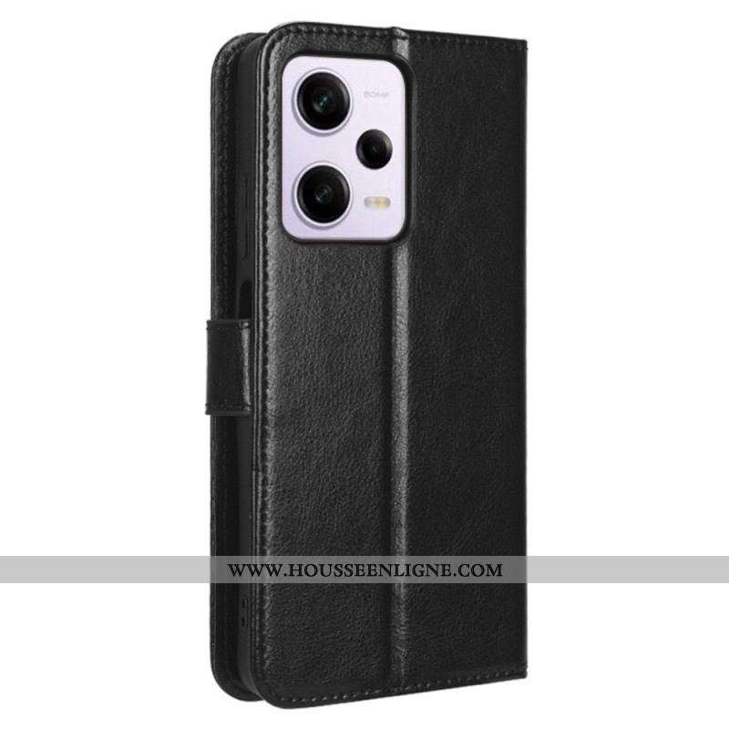 Housse Xiaomi Redmi Note 12 Pro Plus Simili Cuir Flashy