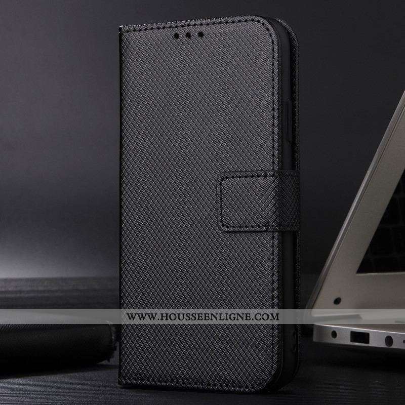 Housse Xiaomi Redmi Note 12 Pro Plus Simili Cuir Stylé à Lanière