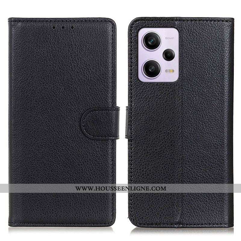 Housse Xiaomi Redmi Note 12 Pro Plus Simili Cuir Traditionnel