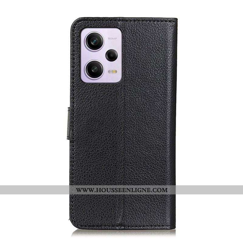 Housse Xiaomi Redmi Note 12 Pro Plus Simili Cuir Traditionnel