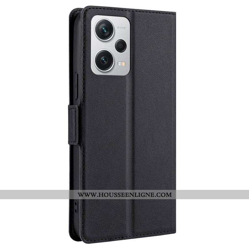 Housse Xiaomi Redmi Note 12 Pro Plus Simili Cuir Ultra Fin