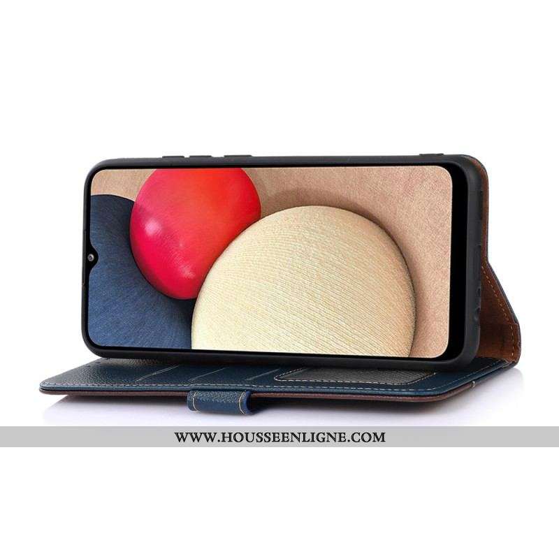 Housse Xiaomi Redmi Note 12 Pro Plus Style Litchi RFID KHAZNEH