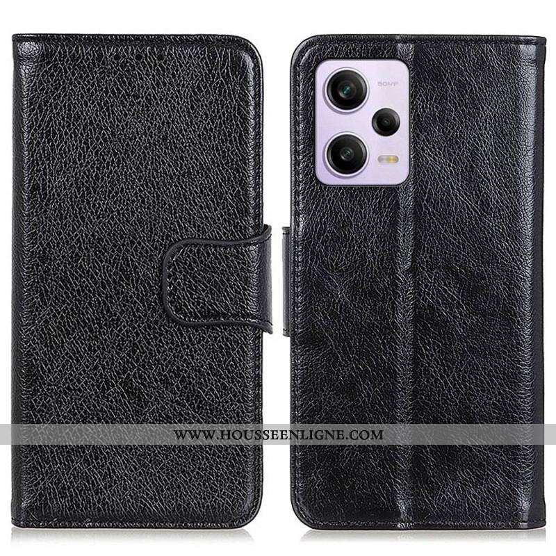 Housse Xiaomi Redmi Note 12 Pro/Poco X5 Pro 5G Cuir Nappa Fendu