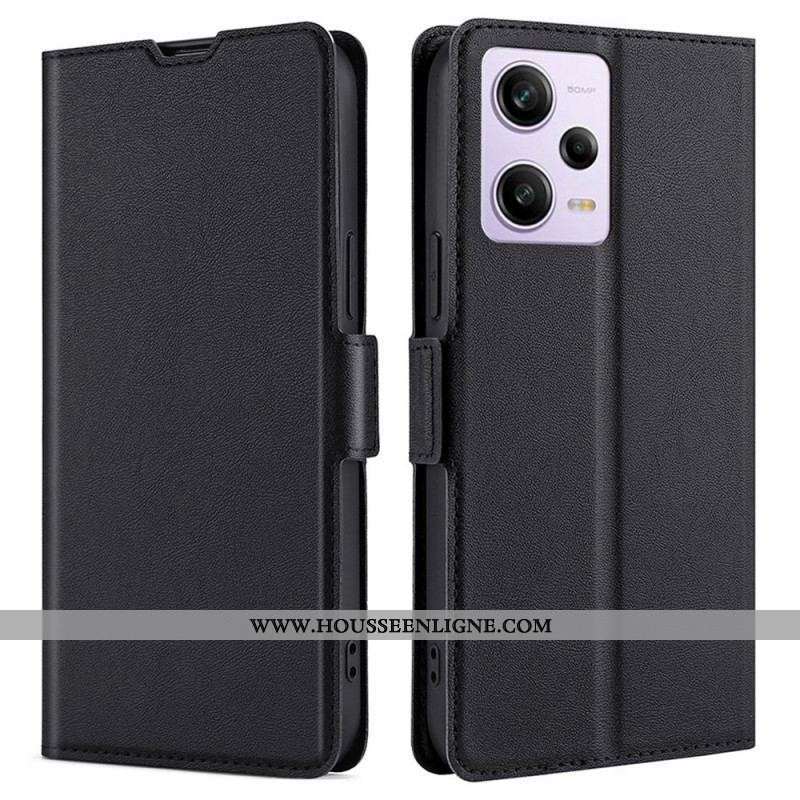 Housse Xiaomi Redmi Note 12 Pro/Poco X5 Pro 5G Double Fermoir