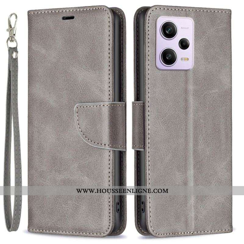 Housse Xiaomi Redmi Note 12 Pro/Poco X5 Pro 5G Fermoir Oblique