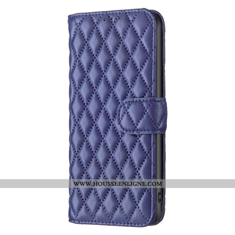 Housse Xiaomi Redmi Note 12 Pro/Poco X5 Pro 5G Matelassée BINFEN COLOR