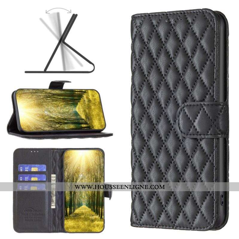 Housse Xiaomi Redmi Note 12 Pro/Poco X5 Pro 5G Matelassée BINFEN COLOR