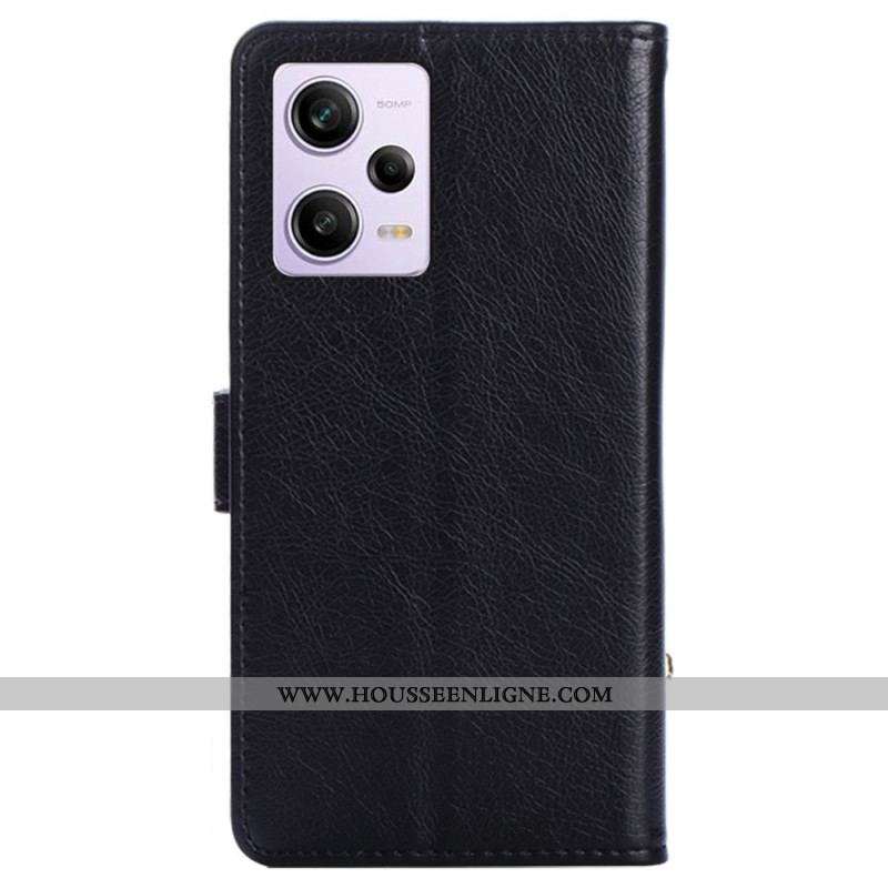 Housse Xiaomi Redmi Note 12 Pro/Poco X5 Pro 5G Porte-Monnaie Zippé