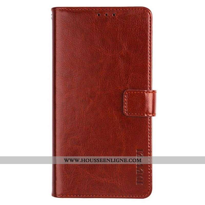 Housse Xiaomi Redmi Note 12 Pro/Poco X5 Pro 5G Simili Cuir IDEWEI