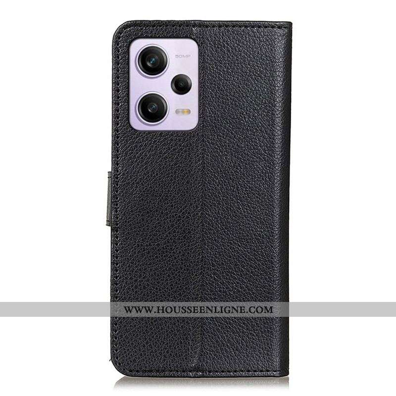 Housse Xiaomi Redmi Note 12 Pro/Poco X5 Pro 5G Simili Cuir Traditionnel