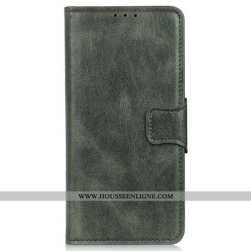 Housse Xiaomi Redmi Note 12 Pro/Poco X5 Pro 5G Style Cuir Fermoir Réversible