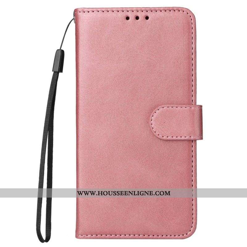 Housse Xiaomi Redmi Note 12 Pro/Poco X5 Pro 5G Unie à Lanière