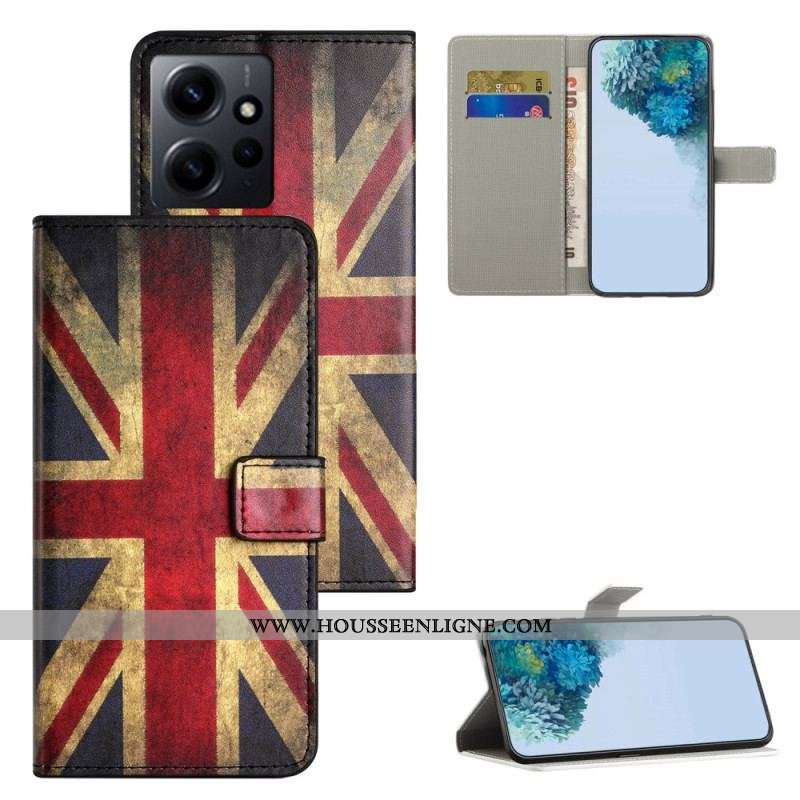 Housse Xiaomi Redmi Note 4G Drapeau Anglais