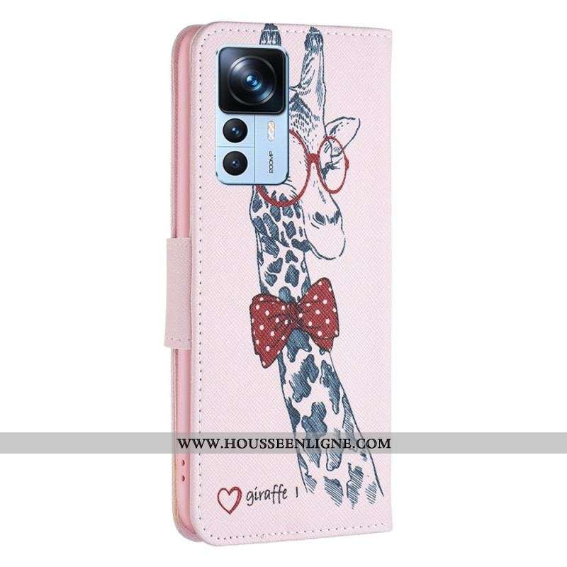 Housse Xiaomi Xiaomi 12T / 12T Pro Girafe Intello