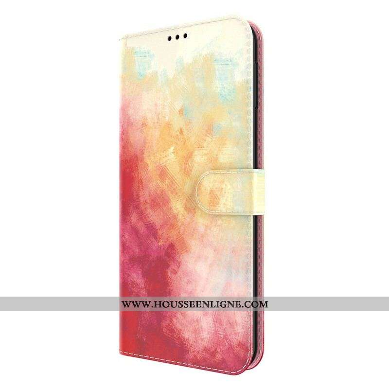 Housse iPhone 13 Mini Aquarelle