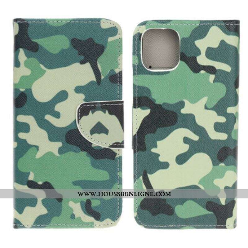 Housse iPhone 13 Mini Camouflage Militaire