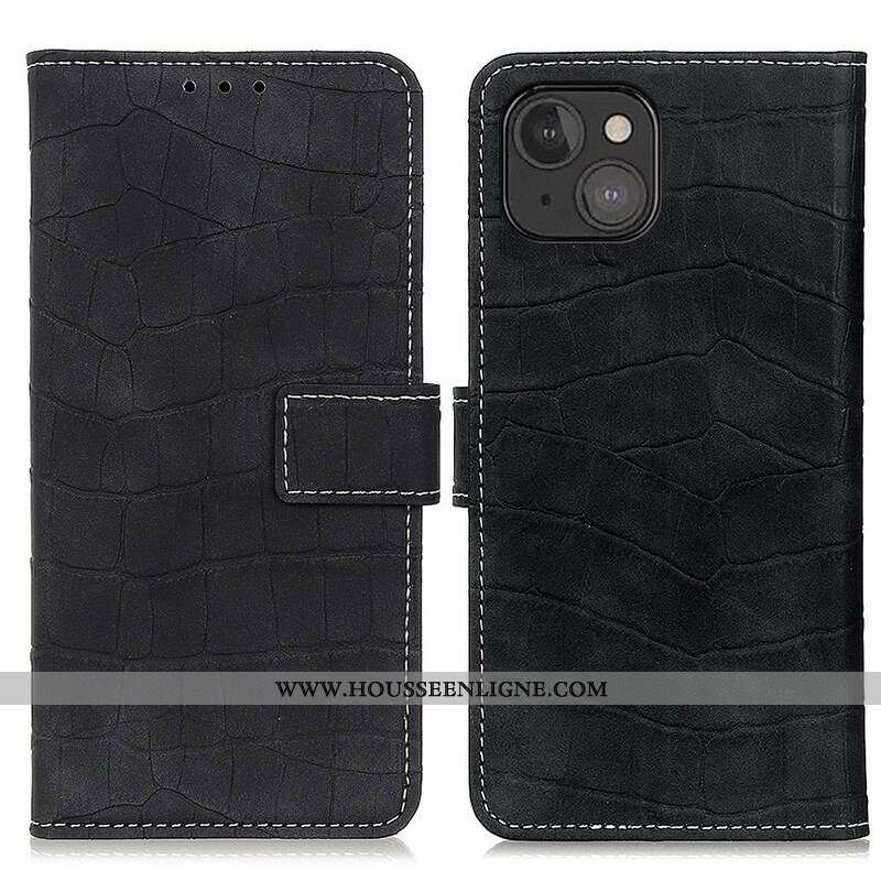 Housse iPhone 13 Mini Crocodile Power