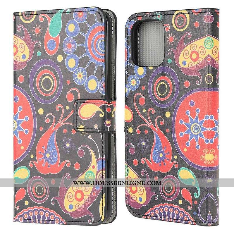 Housse iPhone 13 Mini Design Galaxie