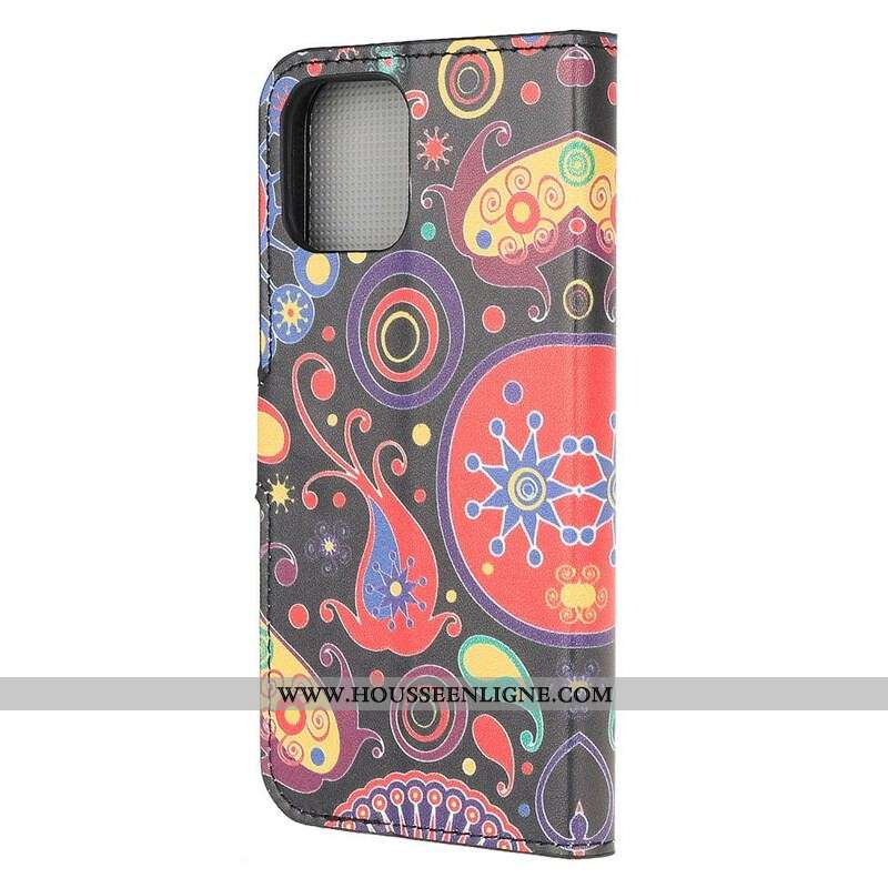 Housse iPhone 13 Mini Design Galaxie