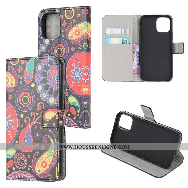 Housse iPhone 13 Mini Design Galaxie