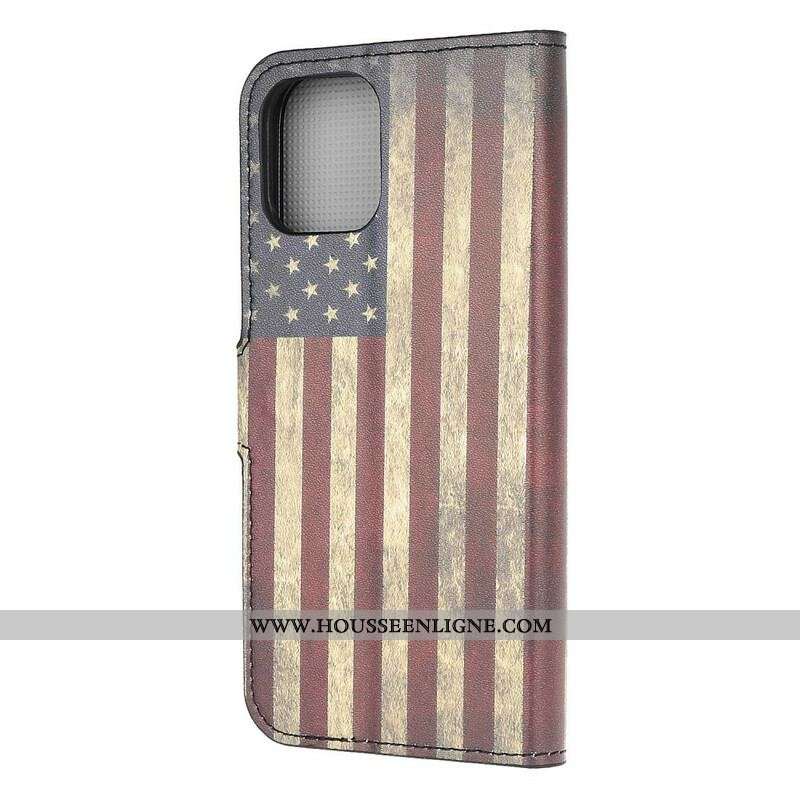 Housse iPhone 13 Mini Drapeau USA