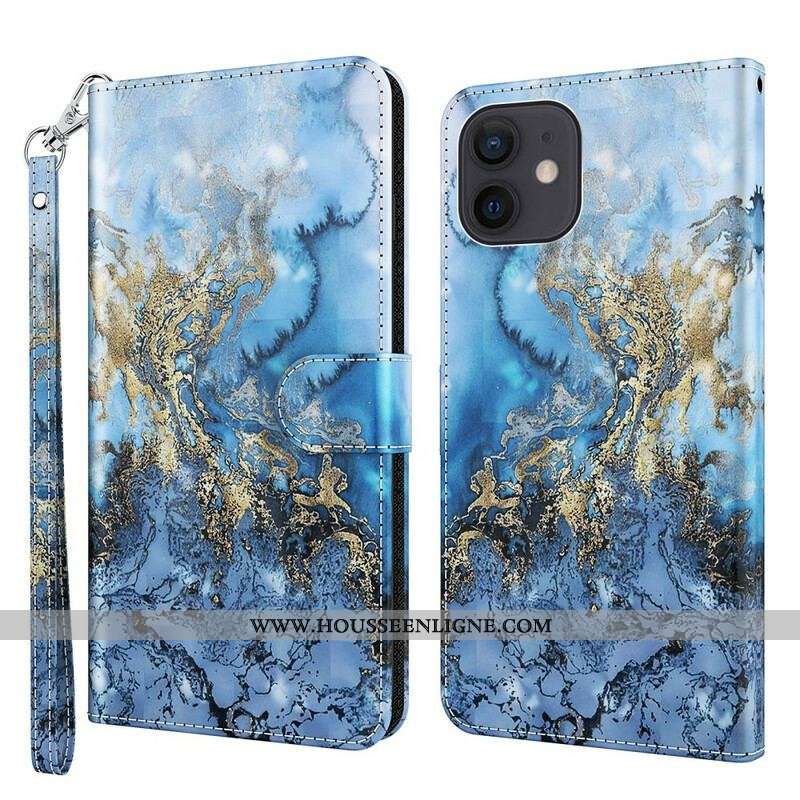 Housse iPhone 13 Mini Dégradé Paillettes