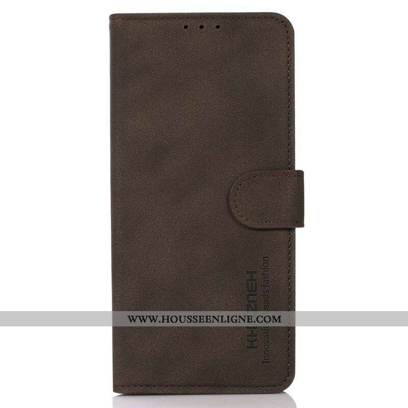 Housse iPhone 13 Mini Effet Cuir Fashion KHAZNEH