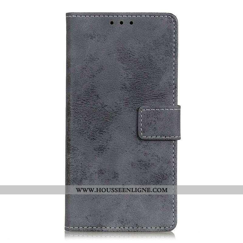 Housse iPhone 13 Mini Effet Cuir Vintage