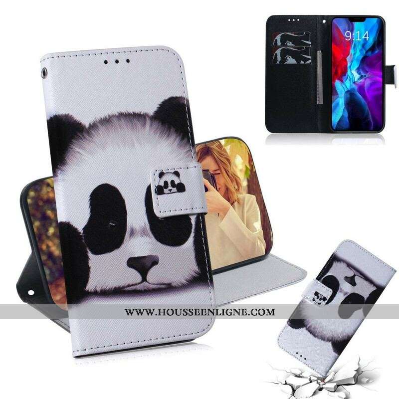Housse iPhone 13 Mini Face de Panda