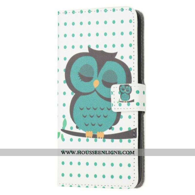 Housse iPhone 13 Mini Hibou Endormi