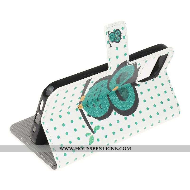 Housse iPhone 13 Mini Hibou Endormi