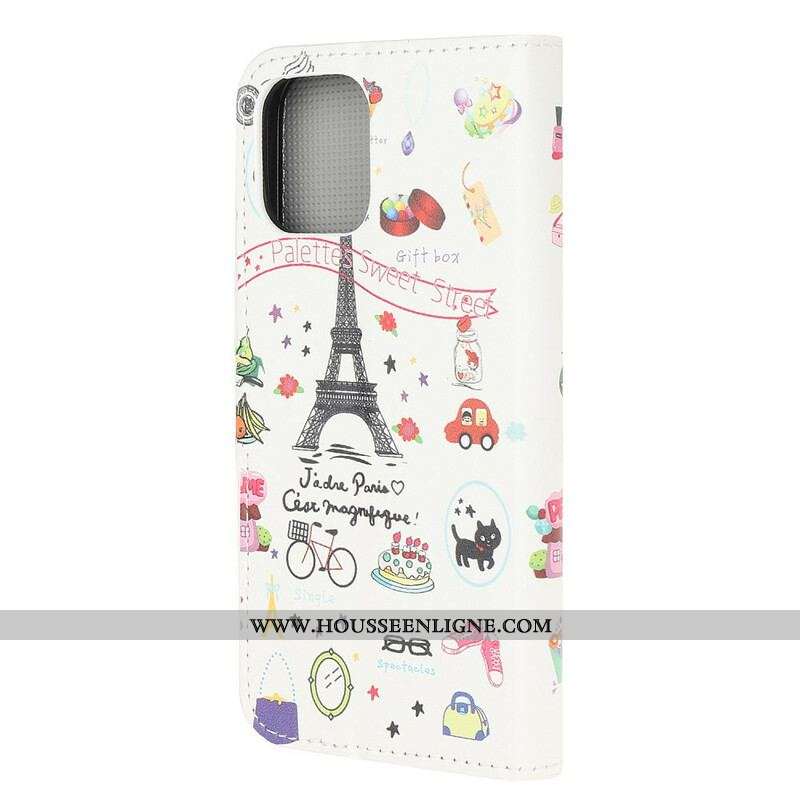 Housse iPhone 13 Mini J'adore Paris