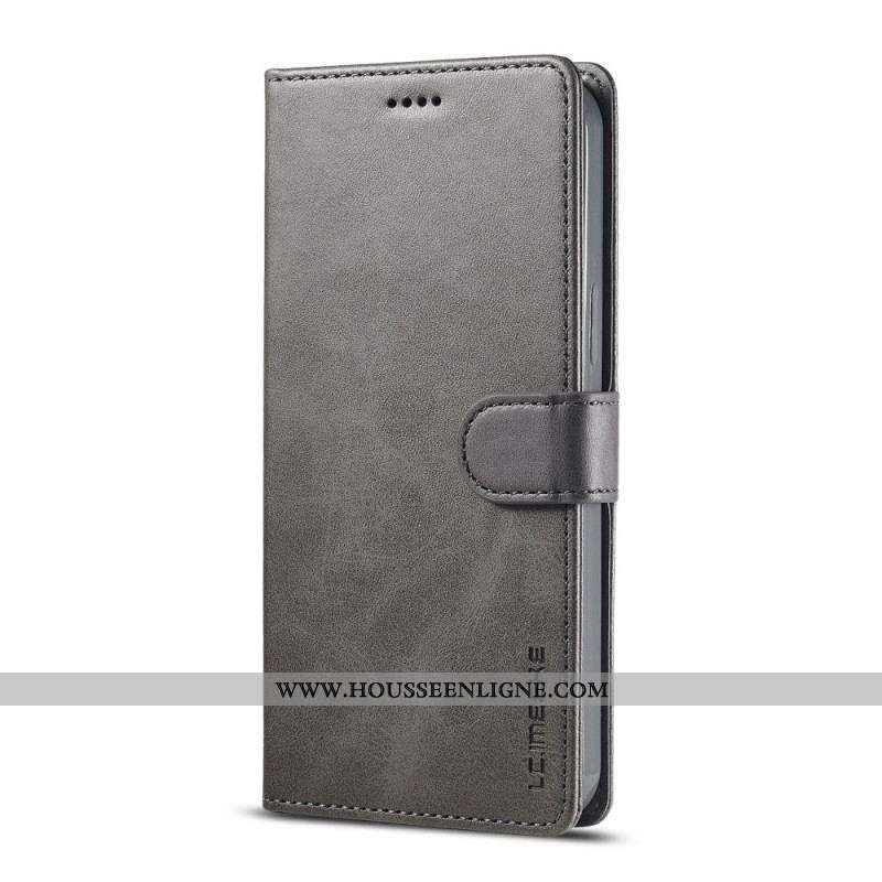 Housse iPhone 13 Mini LC.IMEEKE Effet Cuir