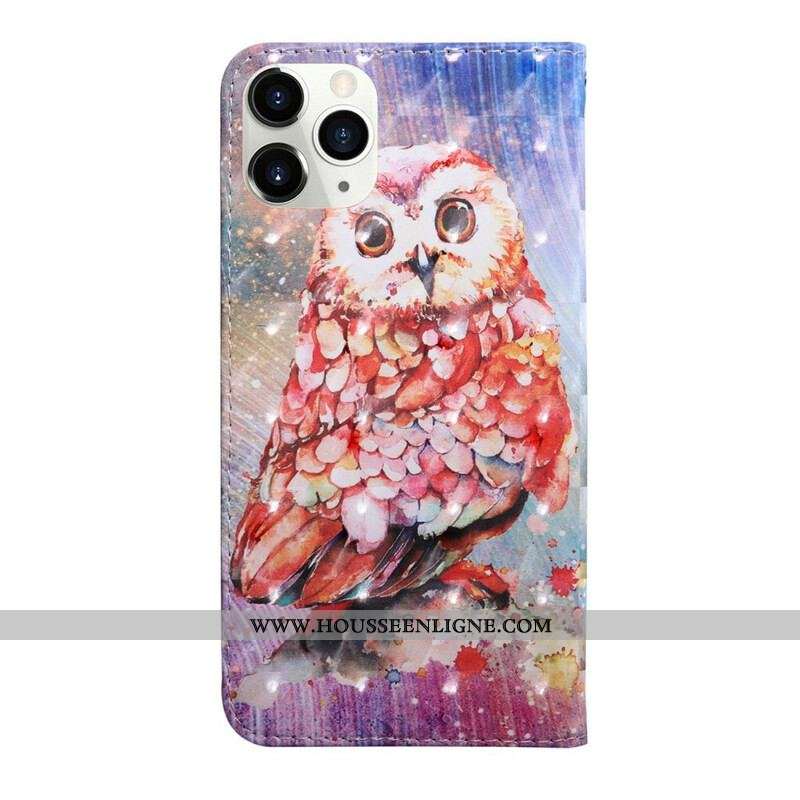 Housse iPhone 13 Mini Light Spot Germain le Hibou
