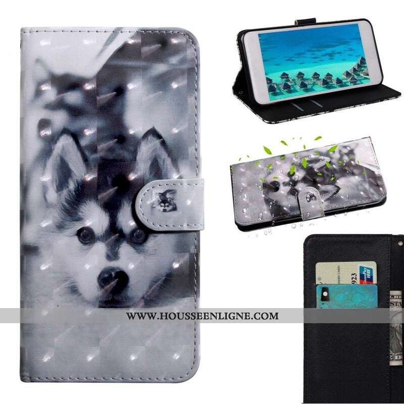 Housse iPhone 13 Mini Light Spot Gustave le Chien