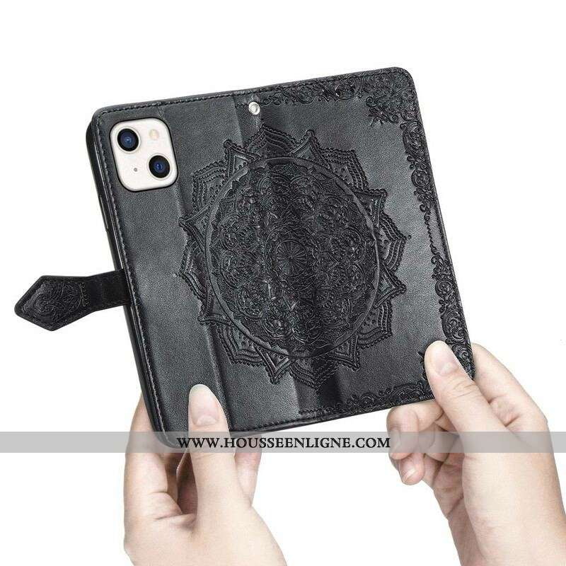Housse iPhone 13 Mini Mandala Moyen Age