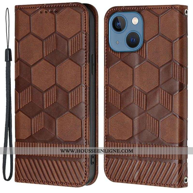 Housse iPhone 13 Mini Motif Ballon Football