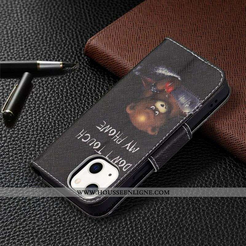 Housse iPhone 13 Mini Ours Dangereux