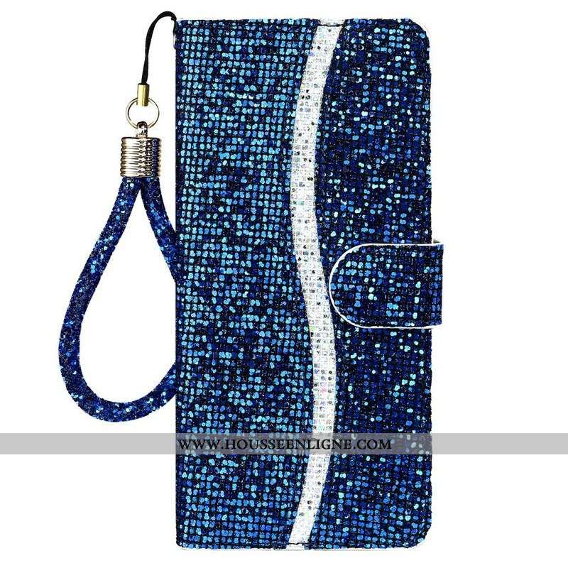 Housse iPhone 13 Mini Paillettes S Design