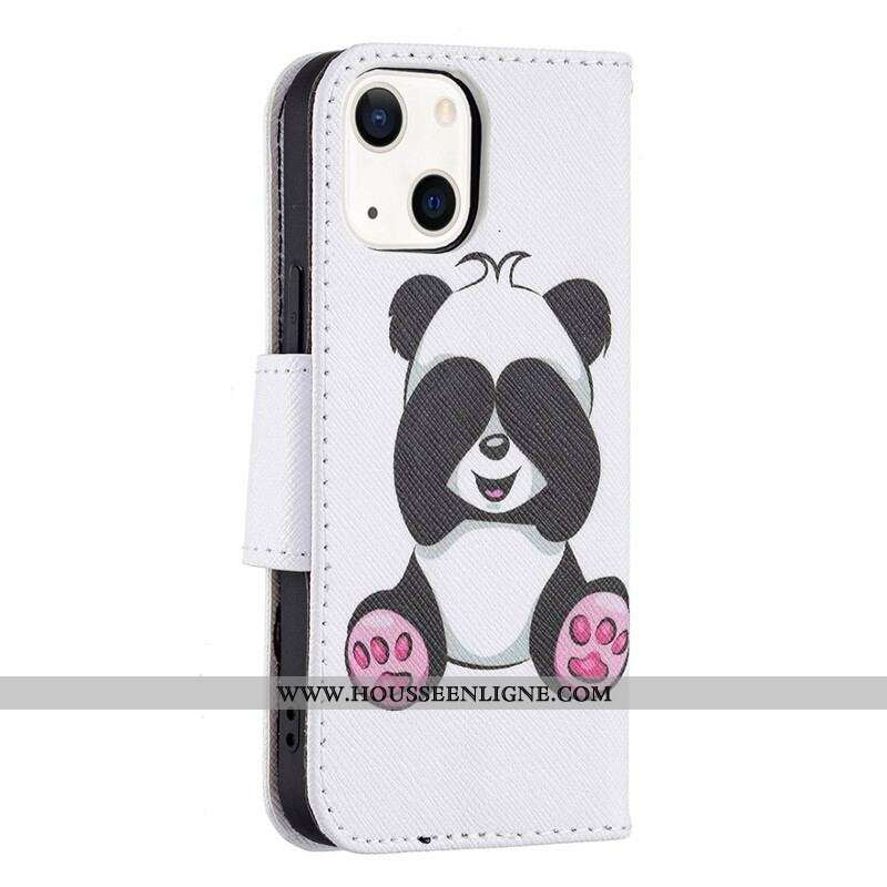 Housse iPhone 13 Mini Panda Fun