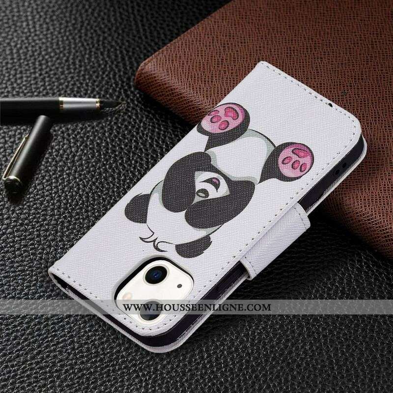 Housse iPhone 13 Mini Panda Fun