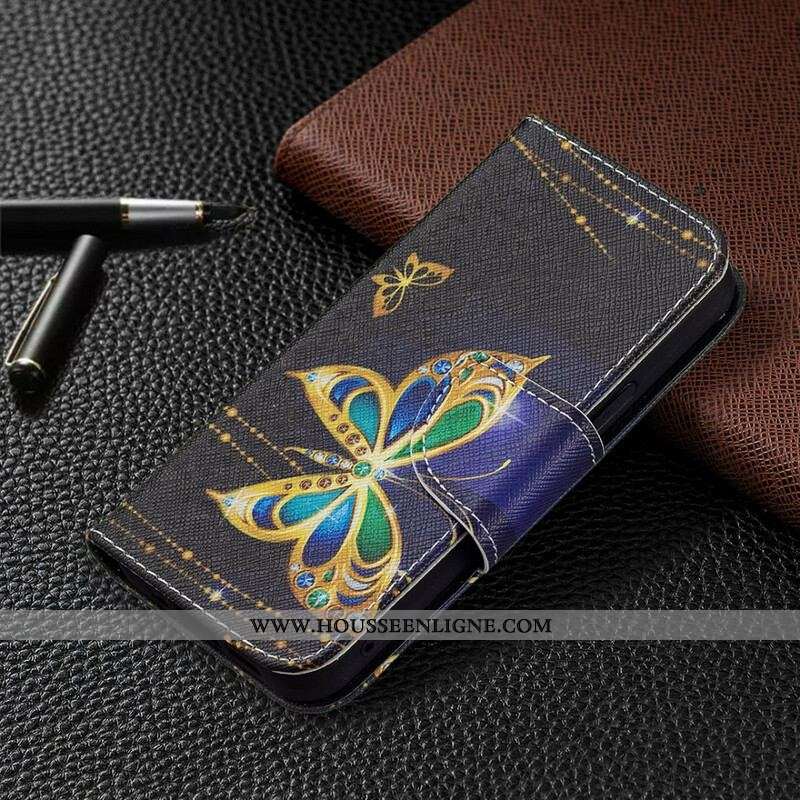 Housse iPhone 13 Mini Papillon Magique