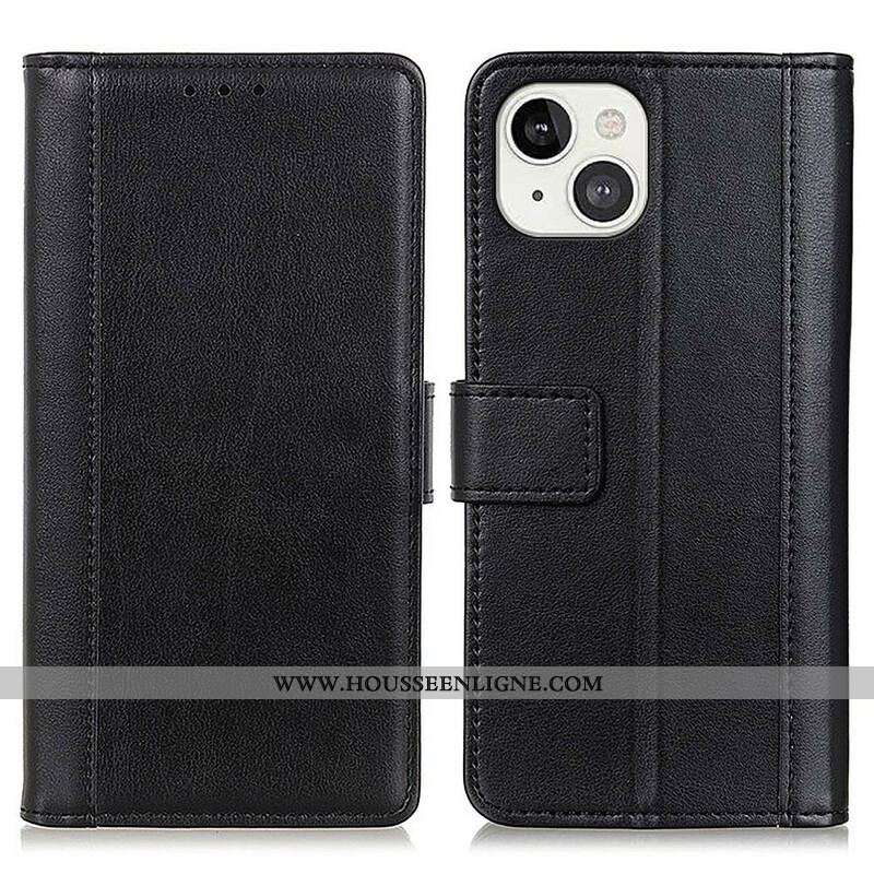 Housse iPhone 13 Mini Style Cuir