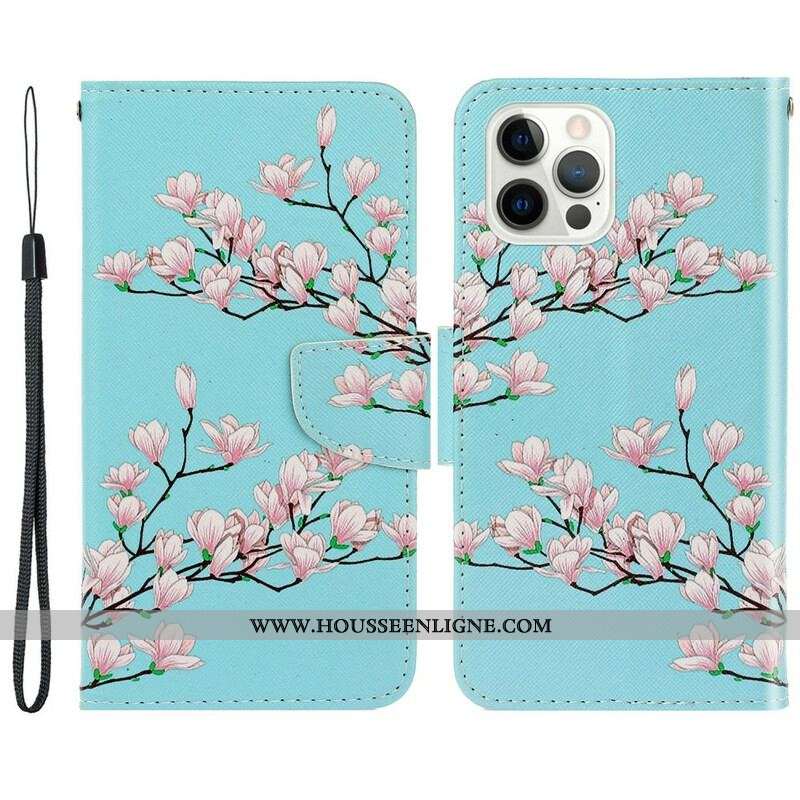 Housse iPhone 13 Pro Arbrissime à Lanière