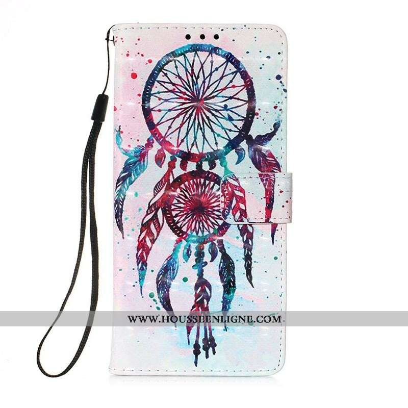 Housse iPhone 13 Pro Attrape Rêves Aquarelle