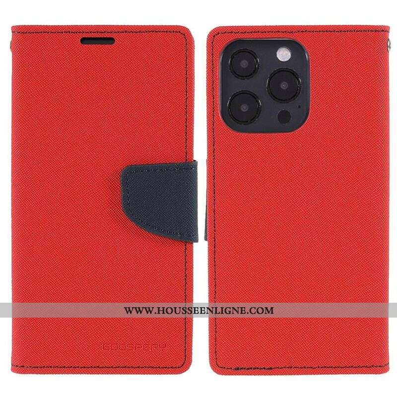 Housse iPhone 13 Pro Bicolore Mercury Goospery