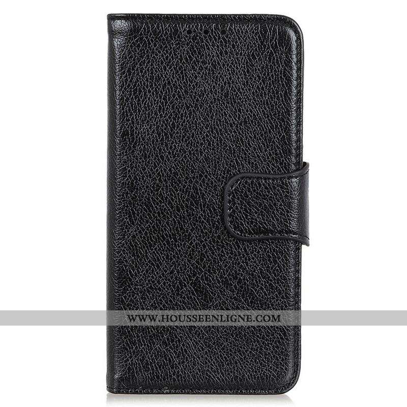 Housse iPhone 13 Pro Cuir Nappa Fendu