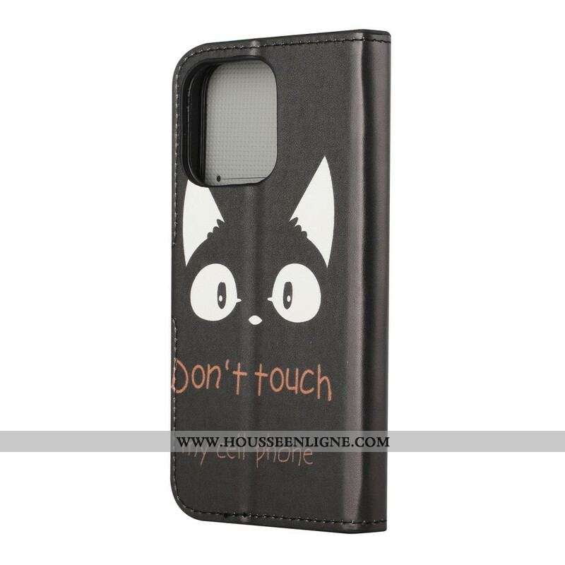 Housse iPhone 13 Pro Don't Touch My Cell Phone