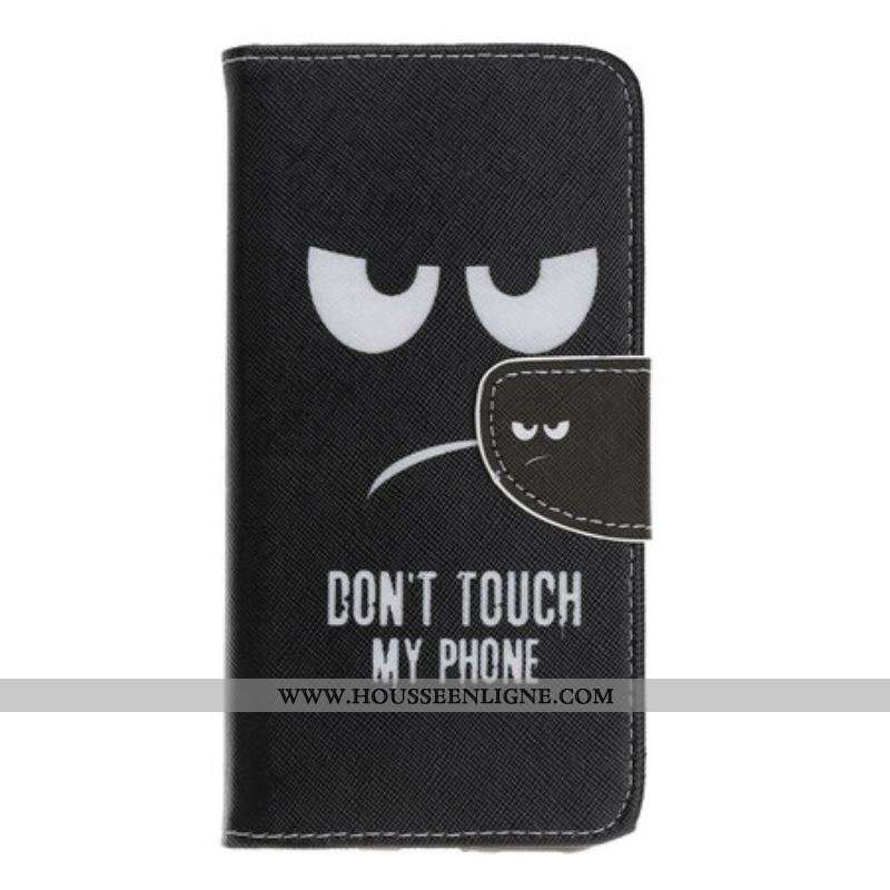 Housse iPhone 13 Pro Don't Touch My Phone